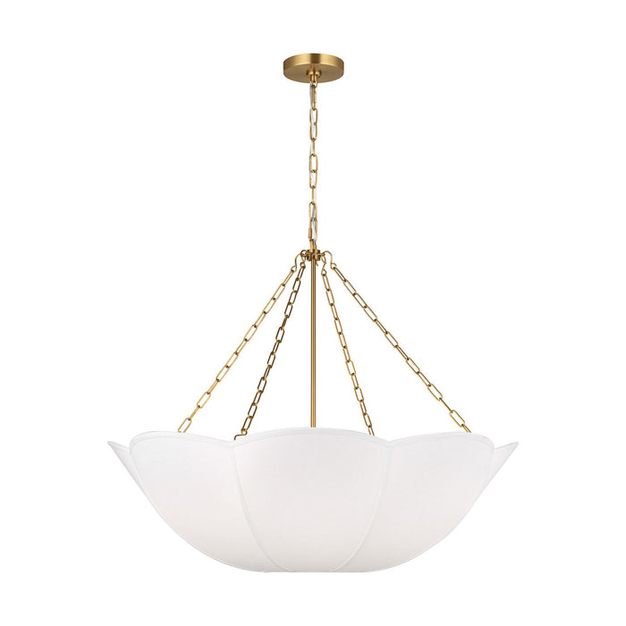 Visual Comfort Studio - AC1174BBS - Four Light Chandelier - Stassi - Burnished Brass