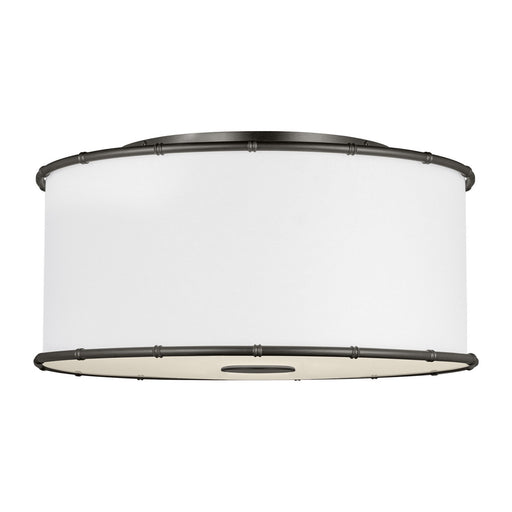 Visual Comfort Studio - AF1182AI - Two Light Flush Mount - Aldric - Aged Iron