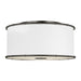 Visual Comfort Studio - AF1182AI - Two Light Flush Mount - Aldric - Aged Iron