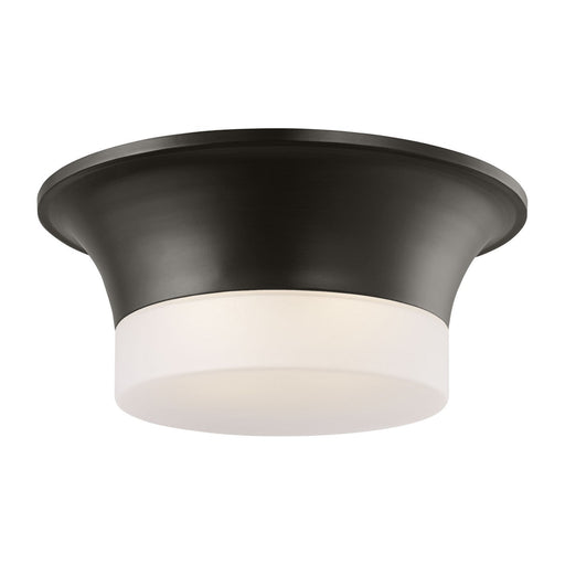 Sina Two Light Flush Mount Aged Iron