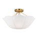 Visual Comfort Studio - AF1212BBS - Two Light Semi Flush Mount - Stassi - Burnished Brass
