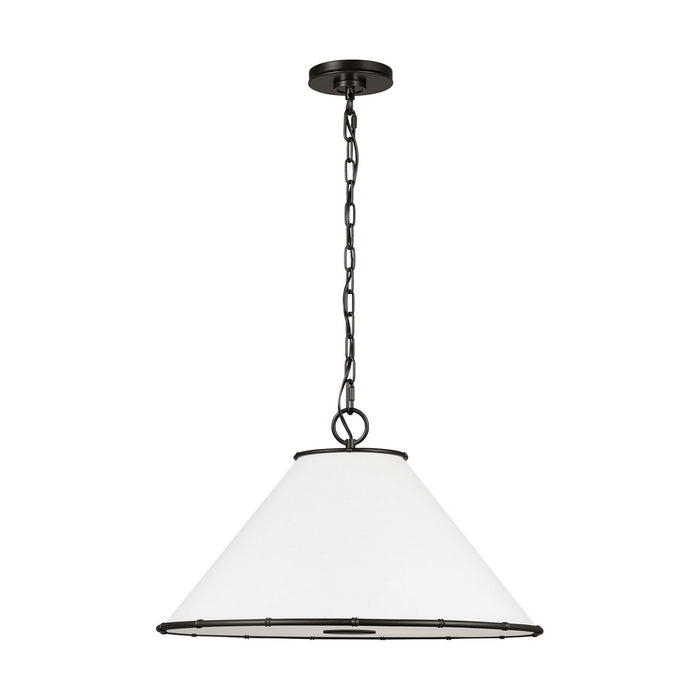 Visual Comfort Studio - AP1272AI - Two Light Pendant - Aldric - Aged Iron