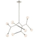 Kichler - 52763PN - LED Chandelier - Cassius - Polished Nickel