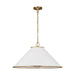 Visual Comfort Studio - AP1283GD - Three Light Pendant - Aldric - Gild