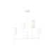 Visual Comfort Studio - BC1024MWT - Four Light Chandelier - Key - Matte White