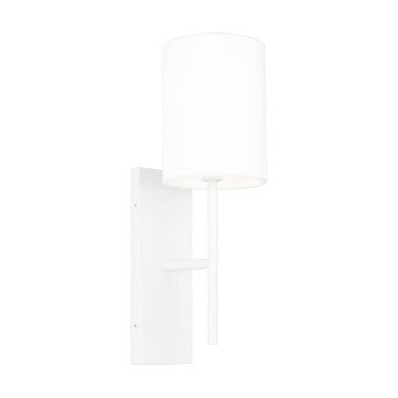 Key One Light Wall Sconce Matte White