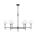 Visual Comfort Studio - CC1786AI - Six Light Chandelier - Ridgewood - Aged Iron