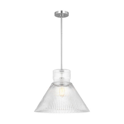 Liouet One Light Pendant Brushed Nickel