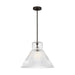 Visual Comfort Studio - DJP1201MBK - One Light Pendant - Liouet - Midnight Black