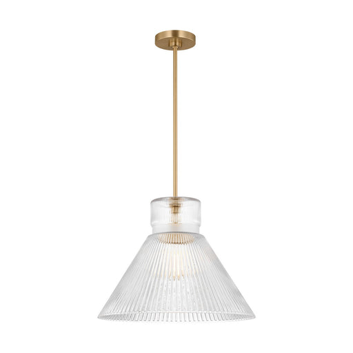 Liouet One Light Pendant Satin Brass