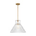 Visual Comfort Studio - DJP1201SB - One Light Pendant - Liouet - Satin Brass