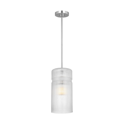 Liouet One Light Pendant Brushed Nickel