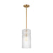 Visual Comfort Studio - DJP1211SB - One Light Pendant - Liouet - Satin Brass
