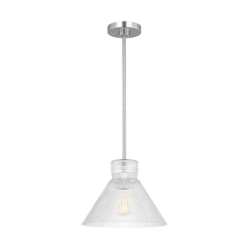 Liouet One Light Pendant Brushed Nickel