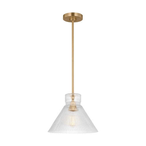 Liouet One Light Pendant Satin Brass