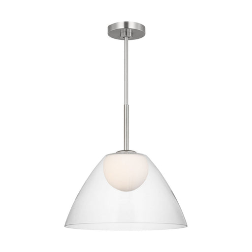 Suma One Light Pendant Brushed Nickel