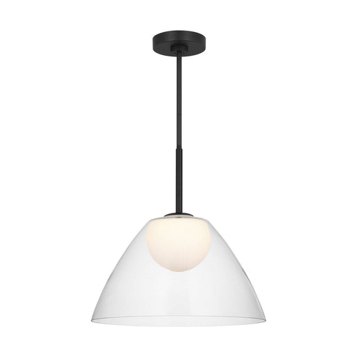 Suma One Light Pendant Midnight Black