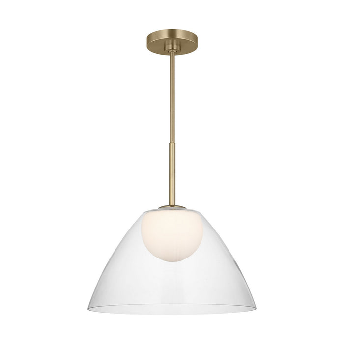Visual Comfort Studio - DJP1251SB - One Light Pendant - Suma - Satin Brass