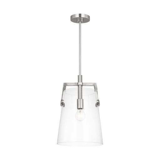 Crofton One Light Pendant Brushed Nickel