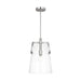 Visual Comfort Studio - DJP1271BS - One Light Pendant - Crofton - Brushed Nickel