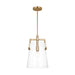 Visual Comfort Studio - DJP1271SB - One Light Pendant - Crofton - Satin Brass