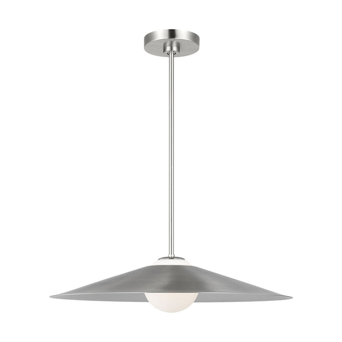 Visual Comfort Studio - DJP1281BS - One Light Pendant - Astra - Brushed Nickel