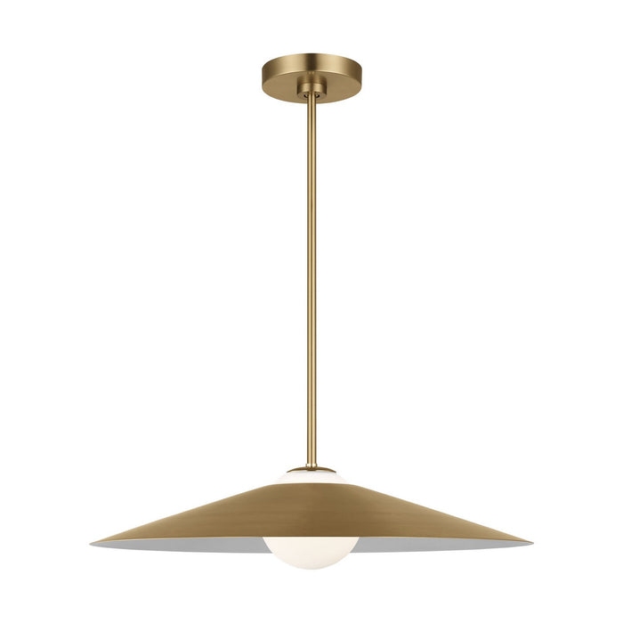 Visual Comfort Studio - DJP1281SB - One Light Pendant - Astra - Satin Brass