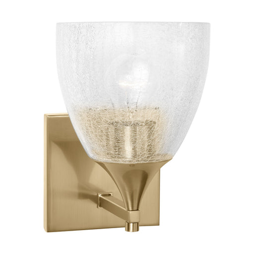 Toffino One Light Wall Sconce Satin Brass