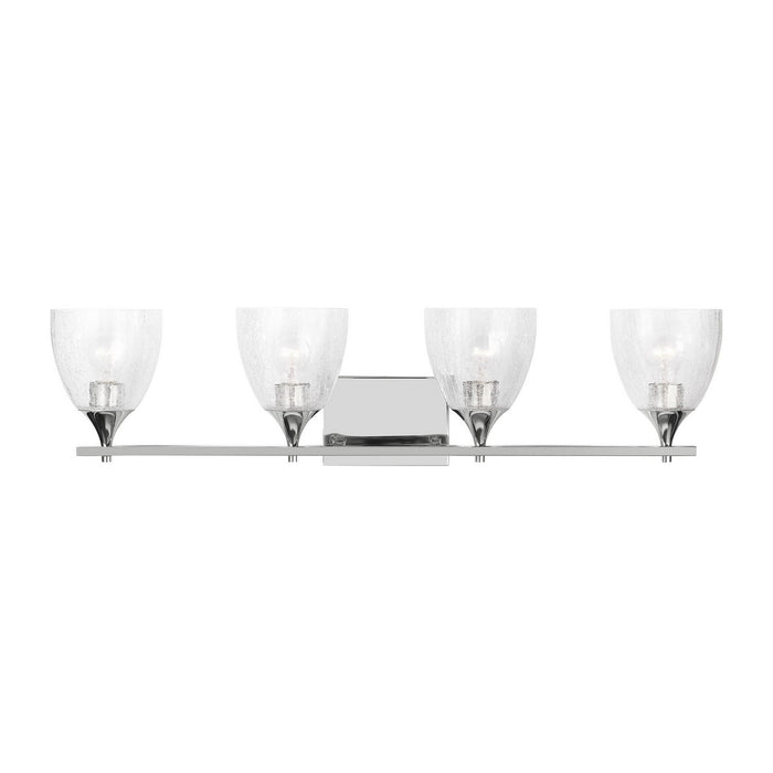 Visual Comfort Studio - DJV1024CHCKG - Four Light Vanity - Toffino - Chrome