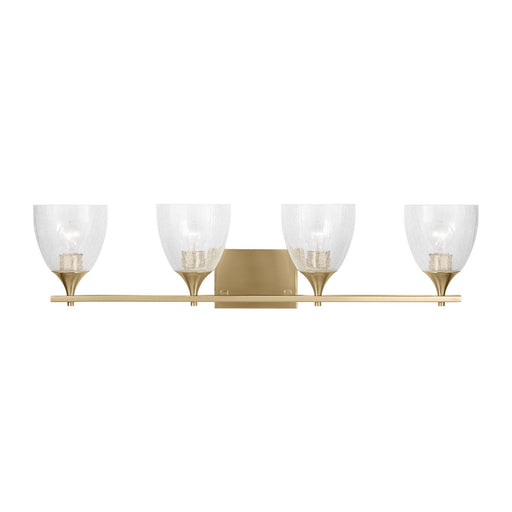 Visual Comfort Studio - DJV1024SBCKG - Four Light Vanity - Toffino - Satin Brass