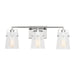 Visual Comfort Studio - DJV1033CHCKG - Three Light Vanity - Crofton - Chrome
