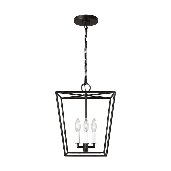 Visual Comfort Studio - EC1353AI - Three Light Lantern - Viota - Aged Iron