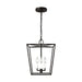 Visual Comfort Studio - EC1353AI - Three Light Lantern - Viota - Aged Iron