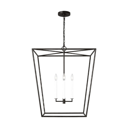 Viota Four Light Lantern Aged Iron
