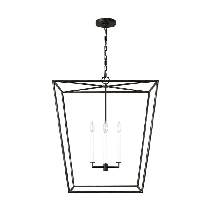 Visual Comfort Studio - EC1364AI - Four Light Lantern - Viota - Aged Iron