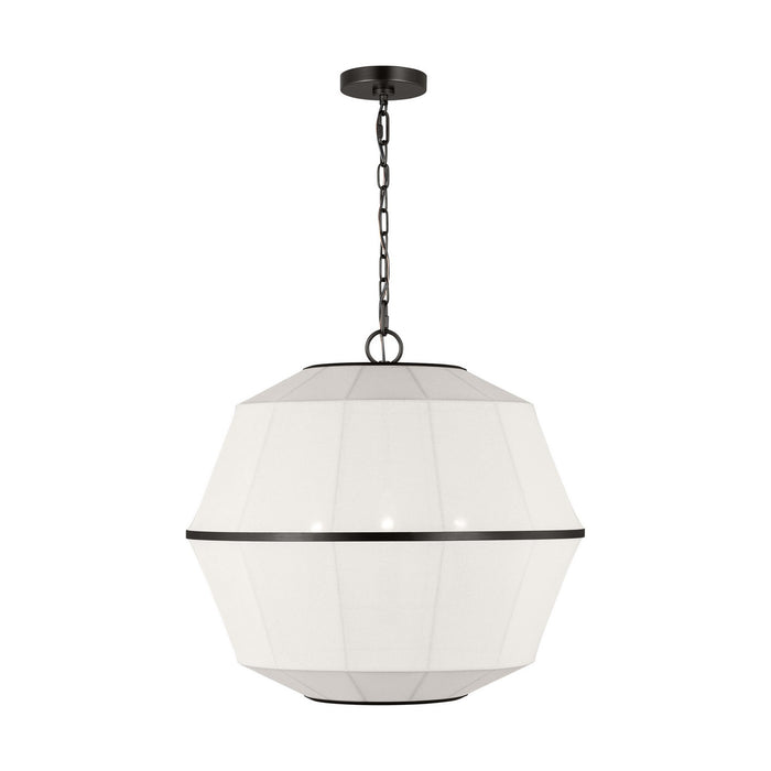 Visual Comfort Studio - EP1463AI - Three Light Lantern - Hikari - Aged Iron