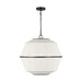 Visual Comfort Studio - EP1463AI - Three Light Lantern - Hikari - Aged Iron