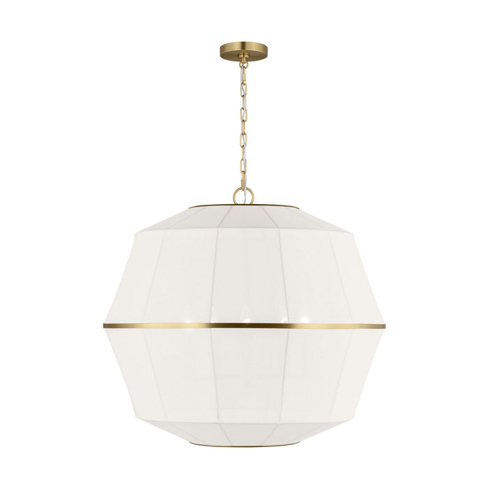 Visual Comfort Studio - EP1475BBS - Five Light Lantern - Hikari - Burnished Brass