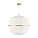 Visual Comfort Studio - EP1475BBS - Five Light Lantern - Hikari - Burnished Brass