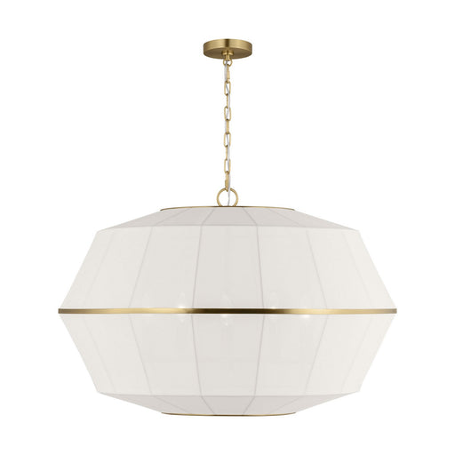 Hikari Five Light Lantern Burnished Brass