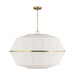 Visual Comfort Studio - EP1485BBS - Five Light Lantern - Hikari - Burnished Brass
