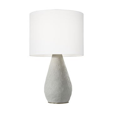 Breccia One Light Table Lamp Cream Wash