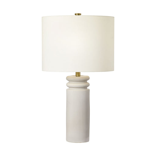 Feikudo One Light Table Lamp Glossy White
