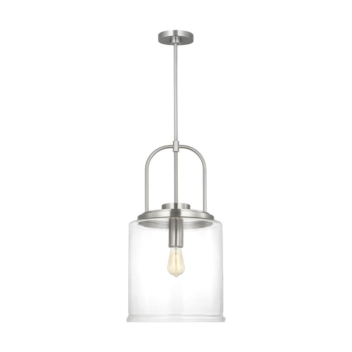 Visual Comfort Studio - GLP1051BS - One Light Pendant - Anders - Brushed Nickel