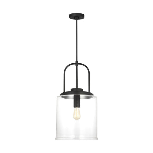 Anders One Light Pendant Midnight Black