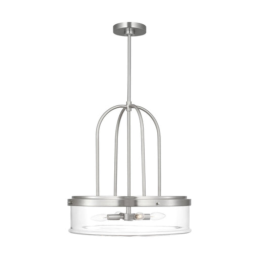 Anders Four Light Pendant Brushed Nickel