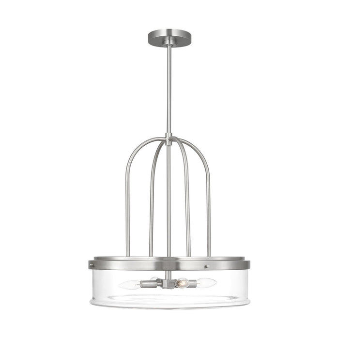 Visual Comfort Studio - GLP1064BS - Four Light Pendant - Anders - Brushed Nickel