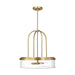 Visual Comfort Studio - GLP1064SB - Four Light Pendant - Anders - Satin Brass