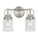 Visual Comfort Studio - GLV1072BS - Two Light Vanity - Anders - Brushed Nickel