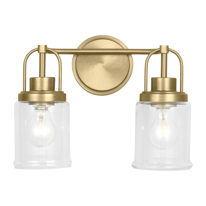 Visual Comfort Studio - GLV1072SB - Two Light Vanity - Anders - Satin Brass